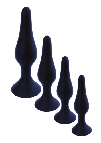 Boss Silicone Plug Black Extra Large Анальна пробка, 15,5 см (чорний) - купити в Києві, Україні