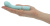 Pillow Talk Racy Teal - Роскошный вибратор с кристаллом Сваровски для точки G, 12.7х2.2 см. (голубой)