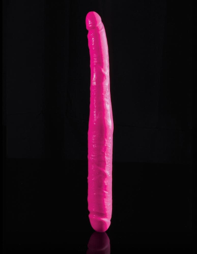 Pipedream Double Dillio 16 Inch двухсторонний фаллоимитатор, 40,6х4,3 см (пурпурный)