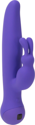 Swan Touch Duo Teal - вібратор-кролик із сенсорним керуванням та ротацією, 14х3.8 см (фіолетовий) - купити в Києві, Україні