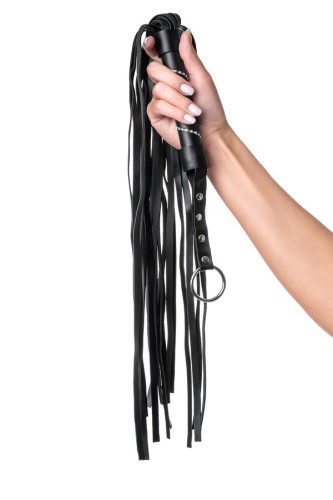 Anonymo Flogger - флоггер PU кожа, (черный)