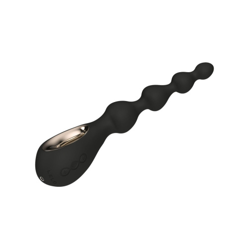LELO Soraya Beads Black - Анальний вібратор, 23,4 см (чорний) - купити в Києві, Україні