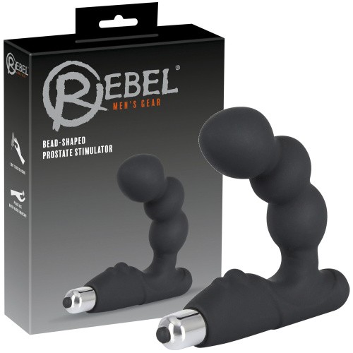 Rebel Prostate Stimulator - Масажер простати, 14 см (чорний) - купити в Києві, Україні