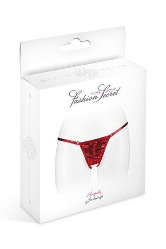 Fashion Secret Angela Red - трусики с доступом, S-L (красный)