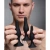 Triple Spire Tapered Silicone Anal Trainer Set - Набор анальных пробок, 3 шт (черный)