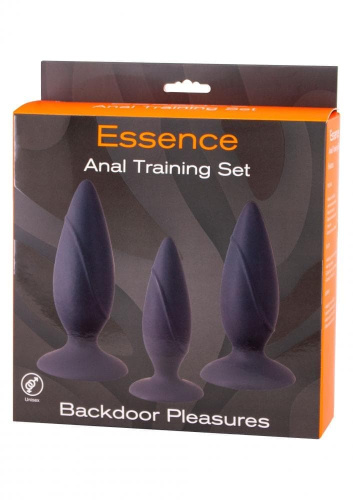 Seven Creations Essence Anal Training Set - комплект анальных пробок разного размера, 3 шт