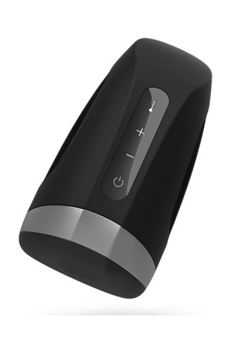 Satisfyer Men Heat Vibration - Маструбатор з функцією нагріву, 14х7 см (чорний) - купити в Києві, Україні