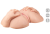 Topco Sales Wildfire® Celebrity Series Ashley Blue’s CyberSkin® Spread Wide Pussy & Ass - реалистичная попка и киска Эшли Блу