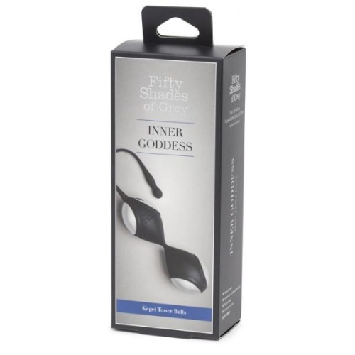 Fifty Shades of Grey Inner Goddess вагиналные шарики со смещенным центром тяжести, 11.43х3.64 см