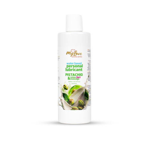 2в1 лубрикант и массажній гель - MyLove Aroma Series Intim&Massage Pistachio, 300 мл