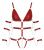 Боди из стреп лент Bad Kitty Strap Body, S Боди из стреп лент Bad Kitty Strap Body, S