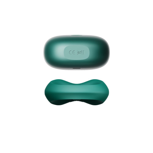Ерекційне кільце зі смарт управлінням Zalo Apis Turquoise Green - купити в Україні | Секс шоп SEX-SHOP.ua