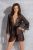 Пеньюар Passion AMBERLY PEIGNOIR black, S/M - купити в Україні | Секс шоп SEX-SHOP.ua