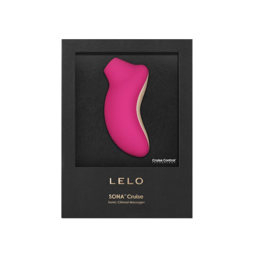 Lelo Sona 2 Cruise - Звуковой массажер клитора, 11.5х5.6 см (розовый)