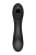 Satisfyer Curvy Trinity 4 - Вакуумный вибратор, 17х4.2 см (чёрный)