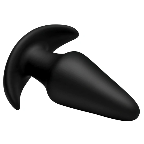 Kinetic Thumping 7X Large Anal Plug - Анальна пробка з поштовховими рухами, 13.3х4,8 см (чорний) - купити в Києві, Україні