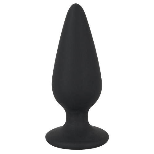 Orion Black Velvets Heavy Plug Large - большая анальная пробка, 10.5х3.7 см (L)