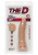 Doc Johnson Thin D 7 Inch Ultraskyn - реалистичный фаллоимитатор на присоске, 17.8х5 см