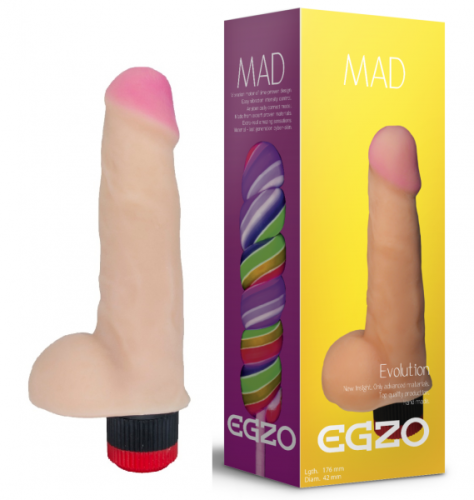 Egzo V0120 - Вибромасcажер, 14.6х4.2 см