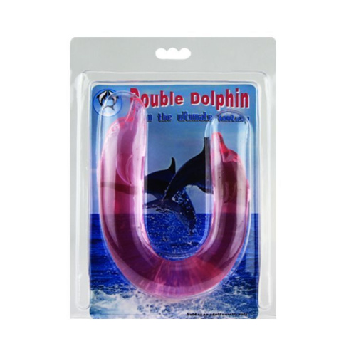 Двухсторонний фаллоимитатор Baile Double Dolphin