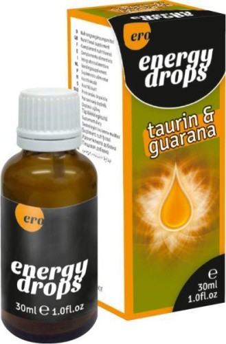 Збуджуючі краплі унісекс Taurin & Guarana, 30 мл - купити в Києві, Україні