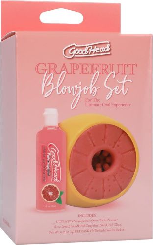 Набір для мінета Doc Johnson GoodHead Grapefruit Blowjob Set - купити в Києві, Україні