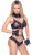 БДСМ набор Bad Kitty Bondage Set Frill наручники и ошейник с поводком